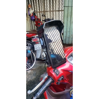 Giá đỡ điện thoại có mái che hiệu Magfit BikerSoul bộ không sạc
