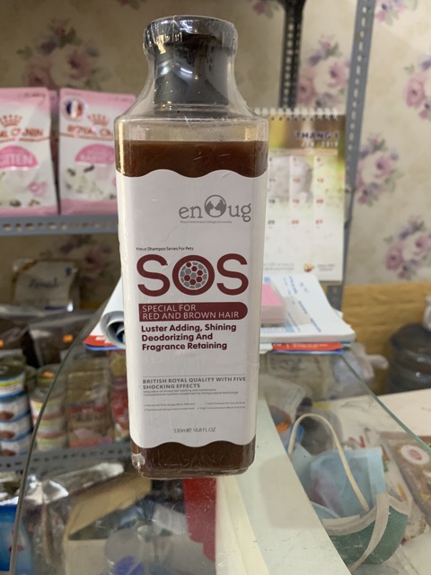 SỮA TẮM SOS DÀNH CHO CHÓ VÀ MÈO 530ML - HÀNG CHÍNH HÃNG
