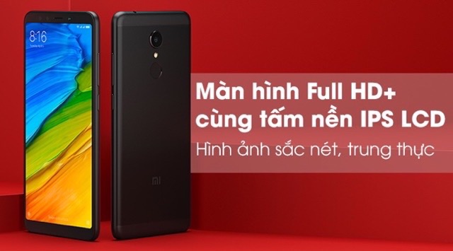Điện thoại Xiaomi Redmi 5 Plus Ram4G/64G 2 sim Chính Hãng digiworld [Smobile - Smobilevn.com]