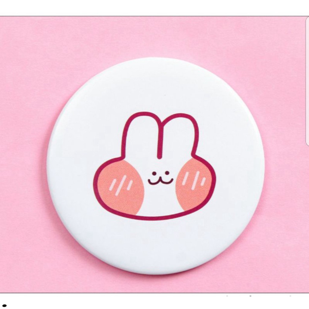Gương mini 1 mặt họa tiết dễ thương mẫu mới