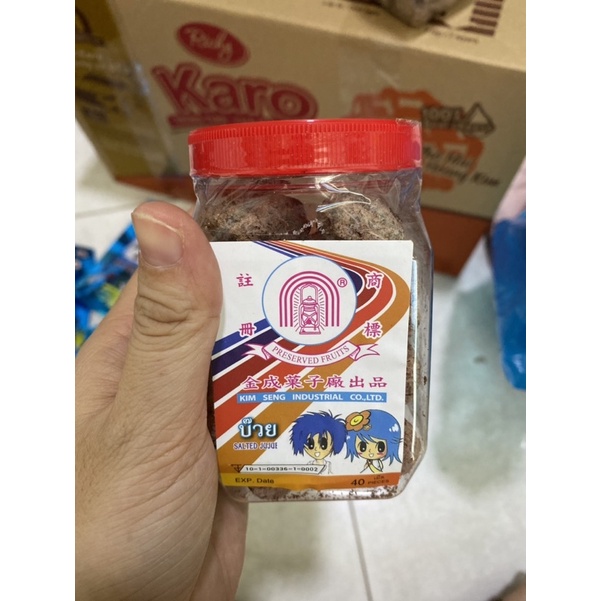 HỦ 200G XÍ MUỘI CHUA NGỌT MẶN THÁI LAN