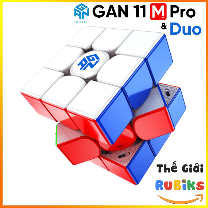 🔥HOT🔥 Rubik GAN 11 M Pro / Duo 3x3 Có Sẵn Nam Châm GAN11 M Frosted, UV Coated, Soft Edition GANCUBE Flagship 2021