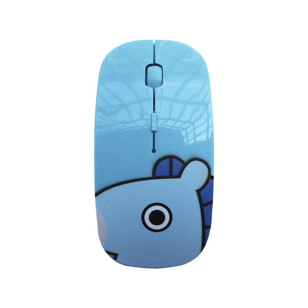 Chuột Máy Tính Không Dây Họa Tiết Bt21