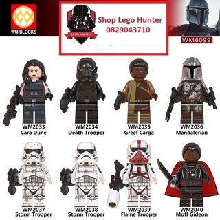 Xếp Hình WM 6099 Minifigures Star Wars đồ chơi xếp hình dạng Lego Chiến tranh giữa các vì sao