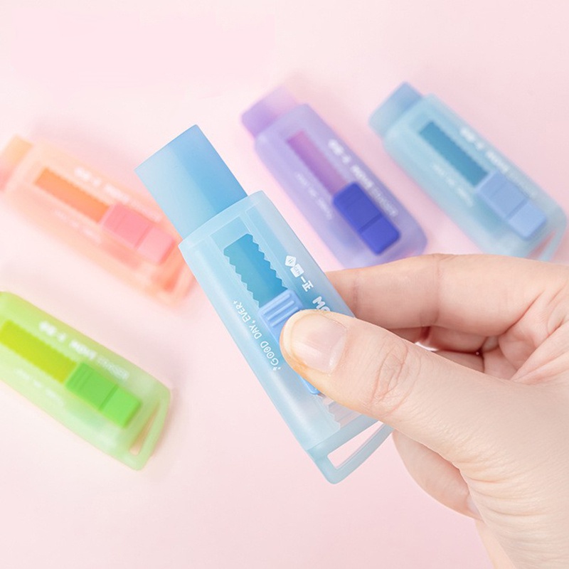 1 Cục Tẩy Bút Chì Bằng Cao Su PVC Cao Su Chống Bụi Nhiều Màu Sắc C6970