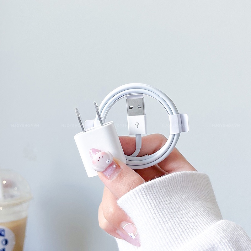 Dây Sạc Njoyshop Chân Cắm Usb to L 2.4A Độ Dài 1m