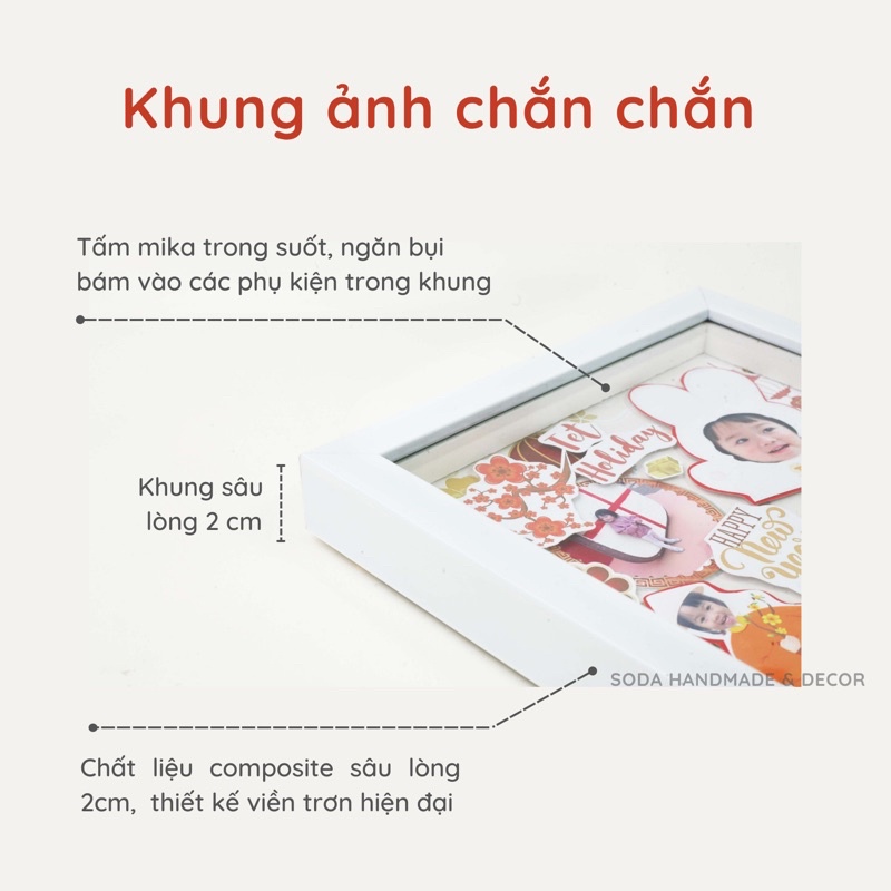Set làm khung ảnh nổi/Khung ảnh 3D