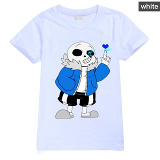 [ CỰC HOT ]  Áo Thun Sans Game Undertale Màu Trắng Đen mẫu mới nhất