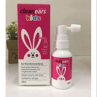 Xịt tan ráy tai CleanEars kids 30ml