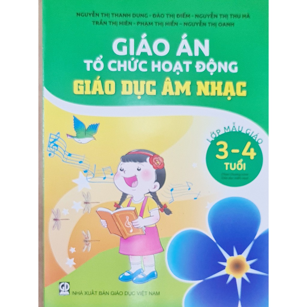 Sách - Giáo án tổ chức hoạt động lớp mẫu giáo 3-4 tuổi ( trọn bộ 6 cuốn )