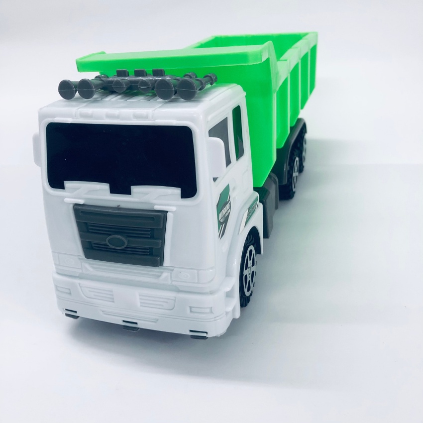 Ô tô đồ chơi xe tải DUMP cho bé, chất liệu nhựa ABS an toàn, bé thỏa sức chơi đùa