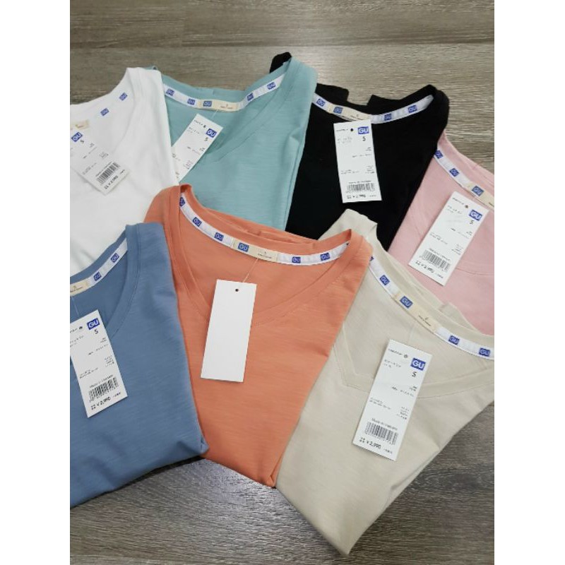 Áo thun croptop nữ 52cm vải xước cổ tim tay ngắn,vải đẹp-hàng xuất