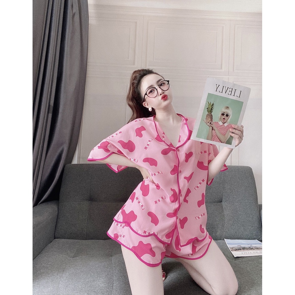 BIGSIZE Độ Mặc Nhà Pijama BÒ LỤA BIGSIZE Cao Cấp 50 <75Kg | BigBuy360 - bigbuy360.vn