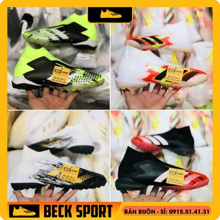 Giày Bóng Đá Predator 20+ Không Dây Cao Cổ TF Các Màu