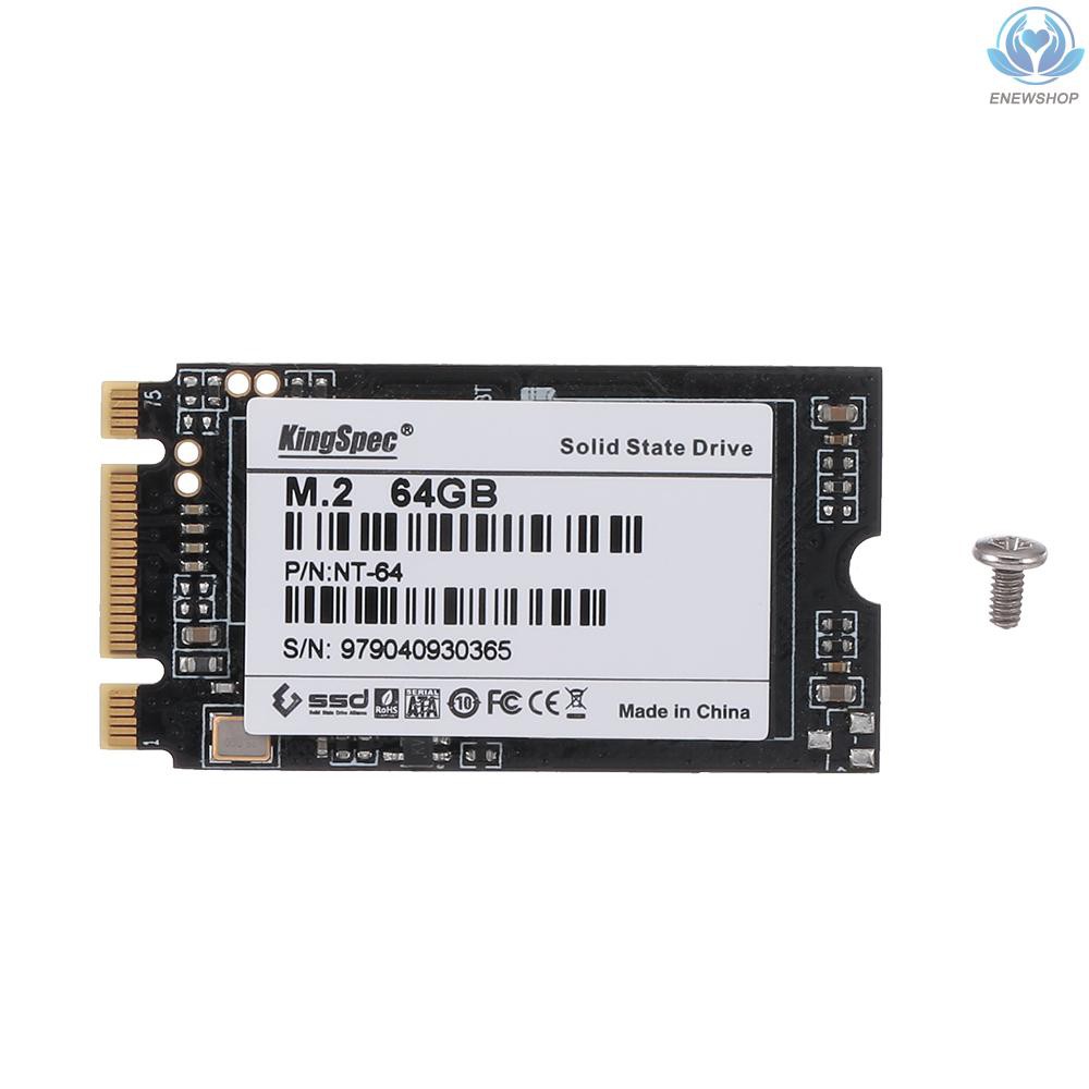 【enew】KingSpec 128G MLC M.2 NGFF 42mm Digital Flash SSD Solid State Drive Storage Devices for Computer PC Laptop Desktop