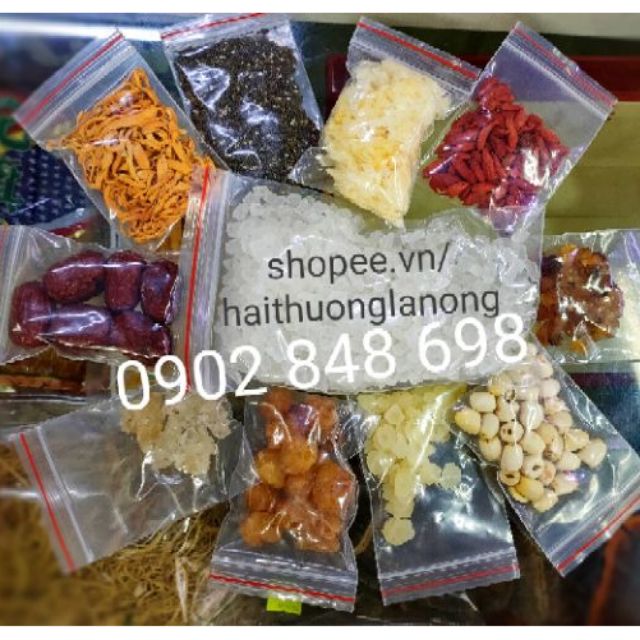 Chè dưỡng nhan (full set 11 món)