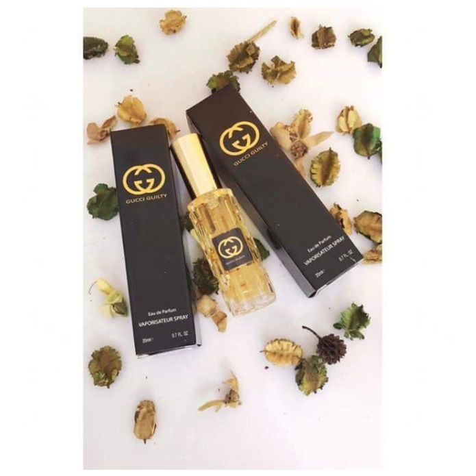 Nước hoa mini Gucci Guilty nam nữ 20ml lưu hương chai dạng xịt nhỏ gọn - Shop Viloet