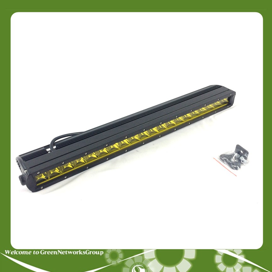 Đèn trợ sáng led bar 20 bóng dài ánh sáng vàng