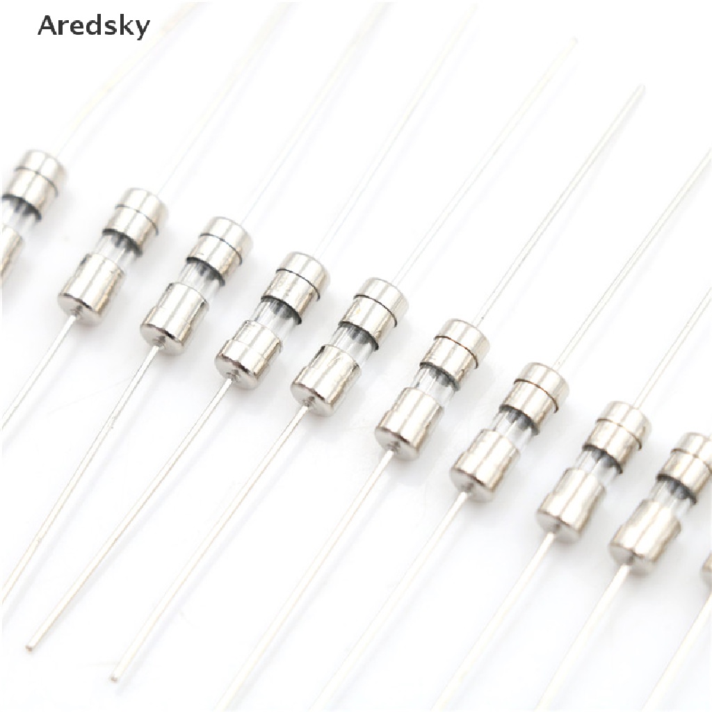 Set 10 Cầu Chì Ống Thủy Tinh F1A / 1.5A / 2A / 3A / 5A 3.6X10Mm 250V