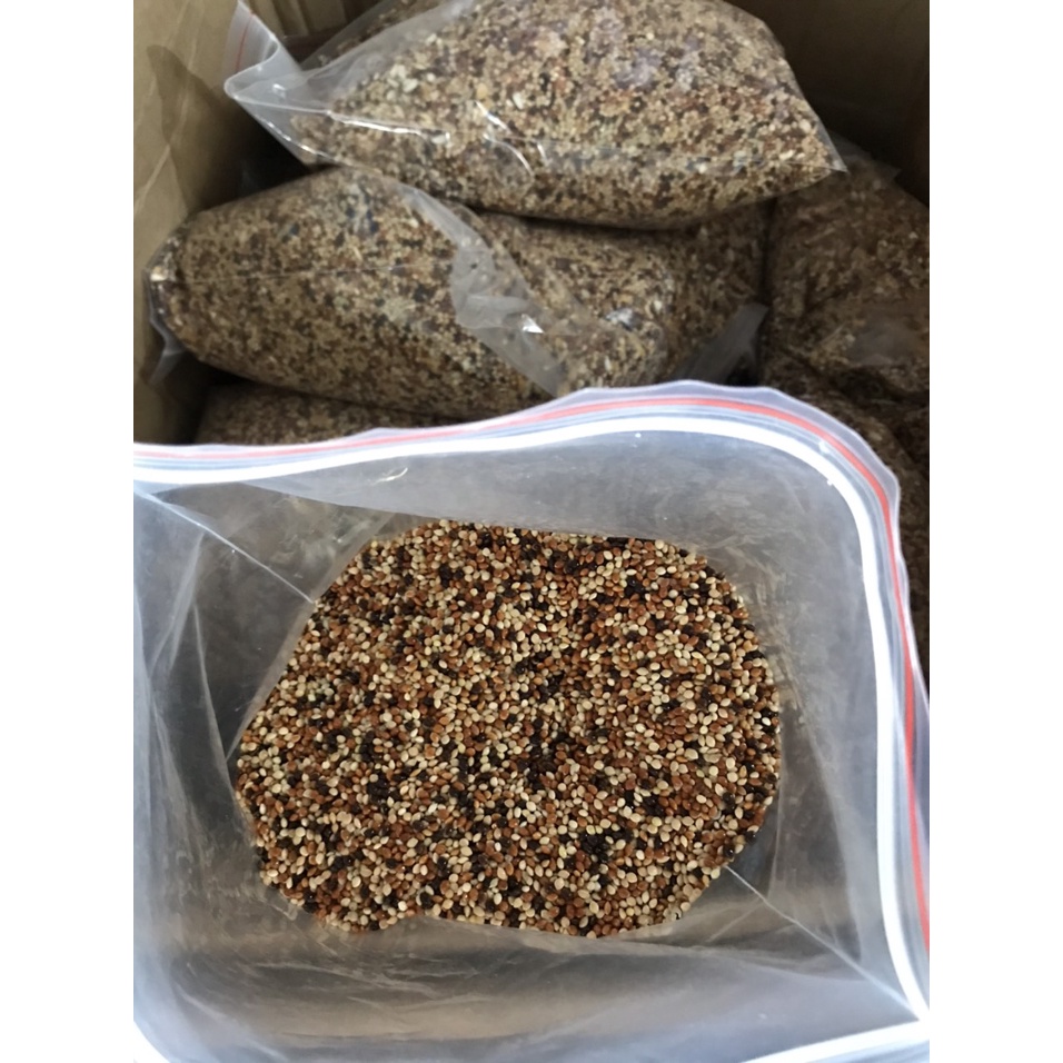Hạt kê 4 màu, hạt cỏ Thái Lan, 1 túi 2kg dành cho chim ăn hạt, cu gáy... đầy đủ dinh dưỡng cho chim khỏe mạnh!
