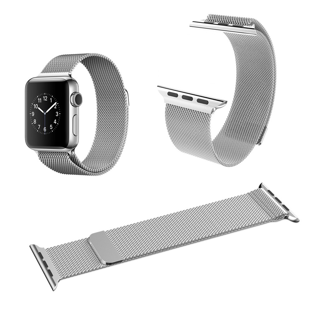 Dây Đeo Apple Watch Thép Không Gỉ - Khóa Nam Châm dành cho Apple Watch 42/44 mm