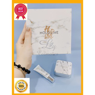 HOLD LIVE - Set Cushion và BB Cream Vân đá Marble Holdlive 10gr + 20gr che khuyết điểm siêu đẹp