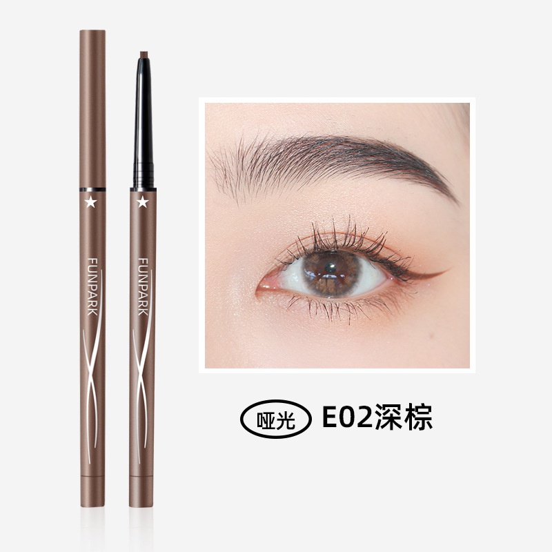 Bút Kẻ Mắt Dạng gel Chống Nước Không Lem Màu Sắc Mịn Màng Dành Cho Bạn Nữ Mới Tập Trang Điểm