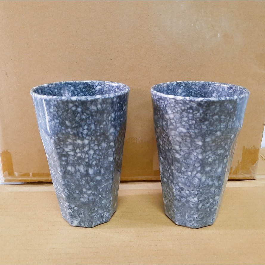 Ly Nhựa Melamine Vân Đá Kiểu Cao (LY27VD)