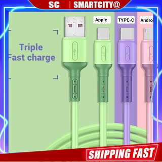 Android faster dây cáp sạc nhanh loại c micro usb 1.25m