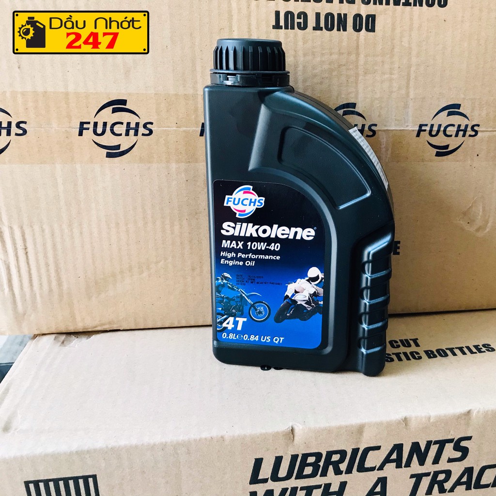 Dầu nhớt Fuchs Silkolene Max 10w40 800ml