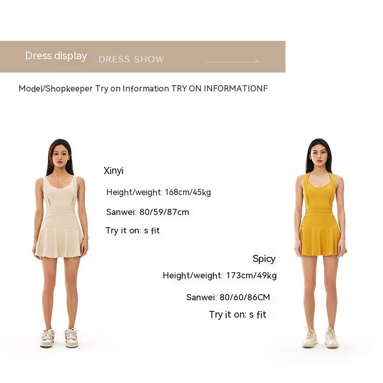 Váy Đồng Phục Thể Thao Co Giãn Thoáng Khí Chống Lóa Dành Cho Nữ