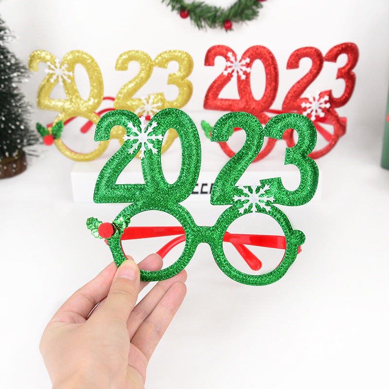 Mắt Kính Thời Trang Năm Mới 2023 Dùng Làm Quà Tặng / Giáng Sinh Cho Người Lớn / Trẻ Em