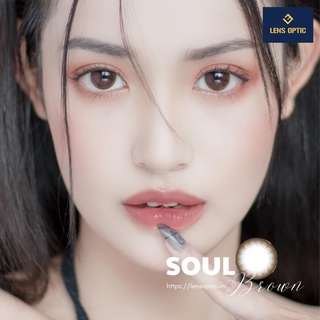 Kính áp tròng 1 ngày màu Soul Brown Clalen iris