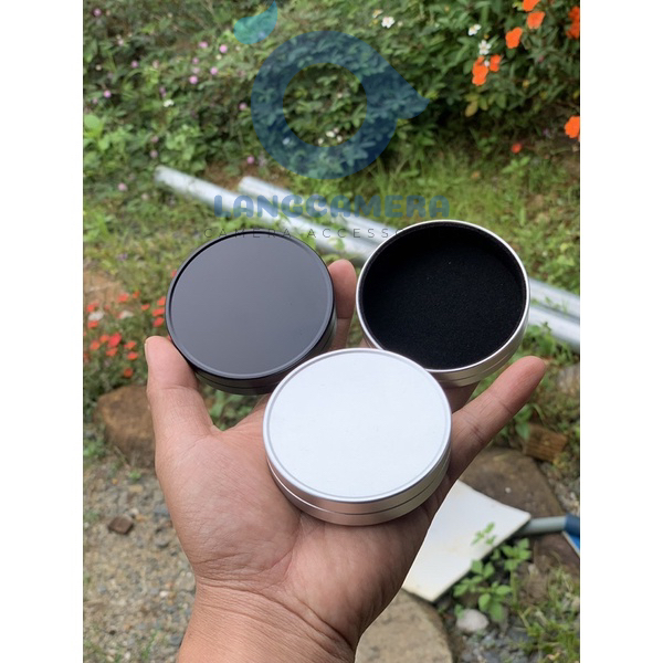 Nắp đậy máy ảnh Leica Q - bằng kim loại - trong lót nhung