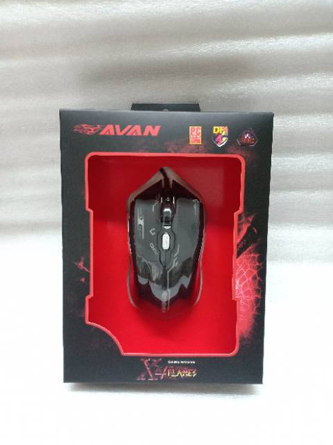 Chuột Gaming Avan X4 Hình Ngọn Lửa