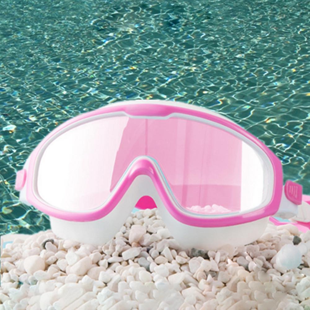 Kính Bơi Silicone Mềm Chống Sương Mù &amp; Tia UV Có Nút Bịt Tai Cho Youth
