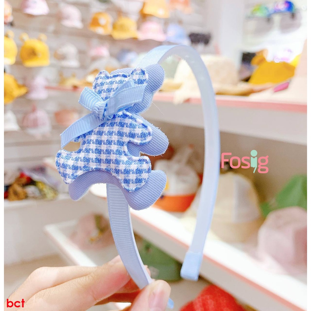 Bờm Cài Tóc Nơ Cho Bé Gái