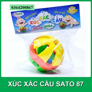 Xúc Xắc Quả Bóng 12Cm Cho Bé Từ 3 Tháng Tuổi MS 87