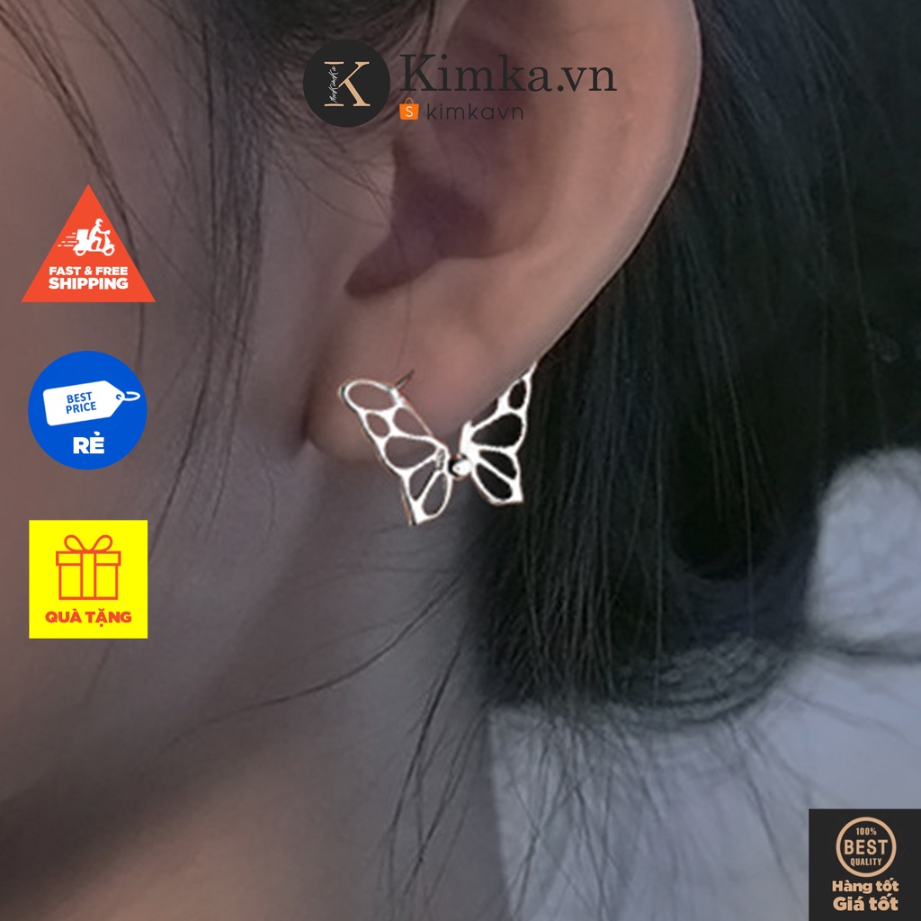 (0129) Khuyên Tai Viền 🦋 Sáng Tạo Cá Tính Phong Cách Vintage