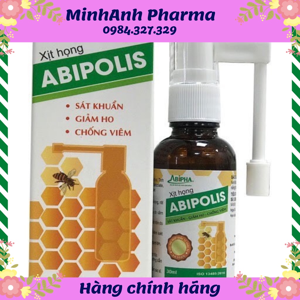Xịt họng Keo ong Abipolis