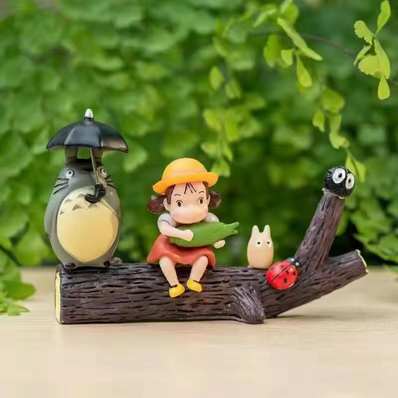 Cây Cảnh Miyazaki Hayao Bằng Nhựa Trang Trí Bể Cá