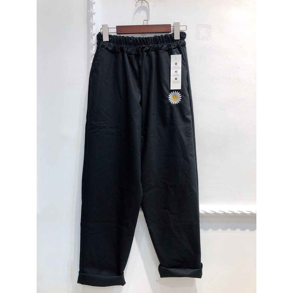 Quần Hoa Cúc Siêu Đẹp Daisy Pant Chất vải Kaki freesize dưới 70kg | BigBuy360 - bigbuy360.vn