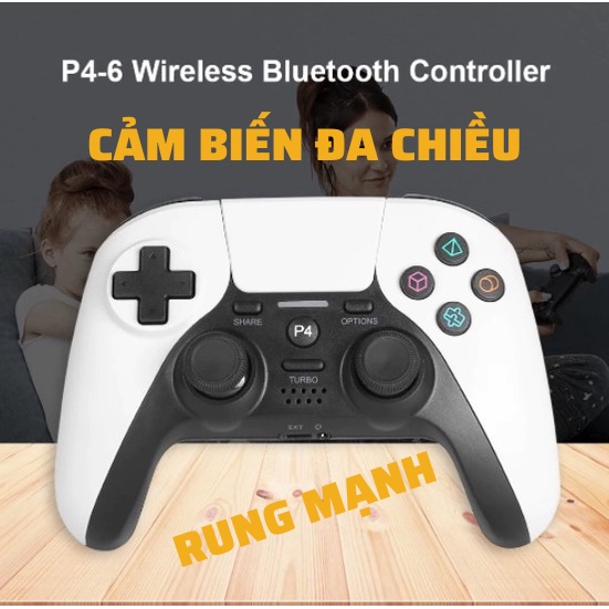 🕹 Tay P4 KHÔNG DÂY HÀ NỘI🕹 Tay cầm PS4 Gamepad không dây loại tốt chơi FIFA 22 | PES 2022 | FIFAONLINE 4