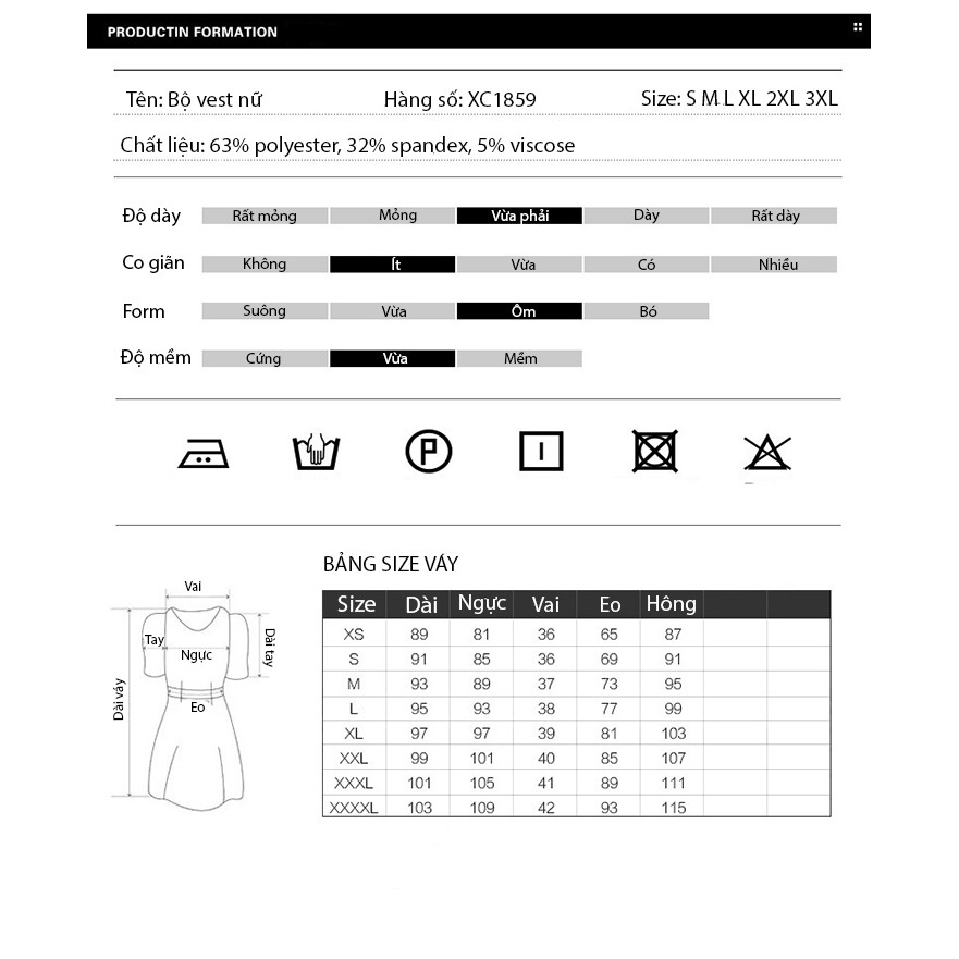 Bộ Đầm Vest Công Sở Nữ Sang Trọng