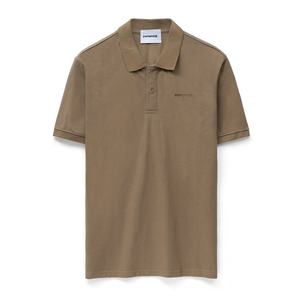 Áo Polo Nam Plain Logo Trơn Chất Vải Pique Cá Sấu Cao Cấp Form Regular - FAPAS