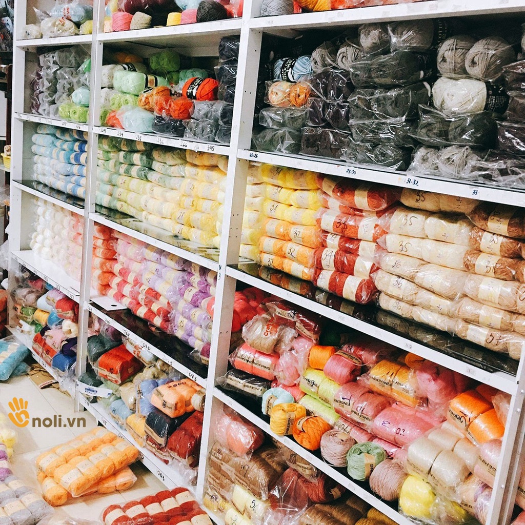 Len nhung 2mm đan móc thú bông, khăn, áo, váy siêu mềm mịn, không rụng lông, bảng màu đa dạng 50g nội địa Trung