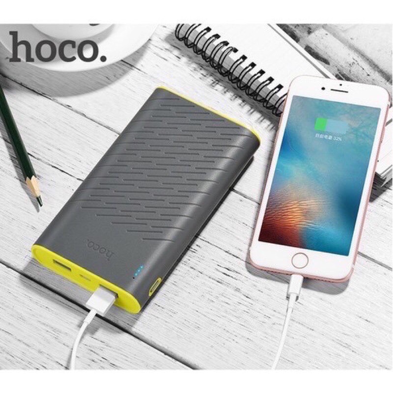 ✔CHÍNH HÃNG✔Pin sạc dự phòng Hoco B31C Dung lượng 5200mAh Polymer 2 cổng ra USB . Sạc nhanh, nhỏ gọn.Bảo hành 12 tháng