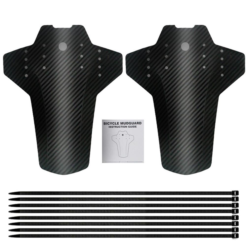 2 Dè Chắn Bùn Bằng Sợi Carbon Cho Xe Đạp Leo Núi