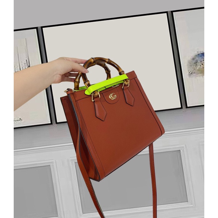 Túi đeo chéo công sở da bóng đẹp size to phối quai trúc xách tay siêu sang