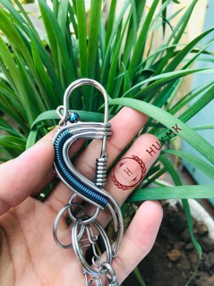Móc khoá thủ công chim